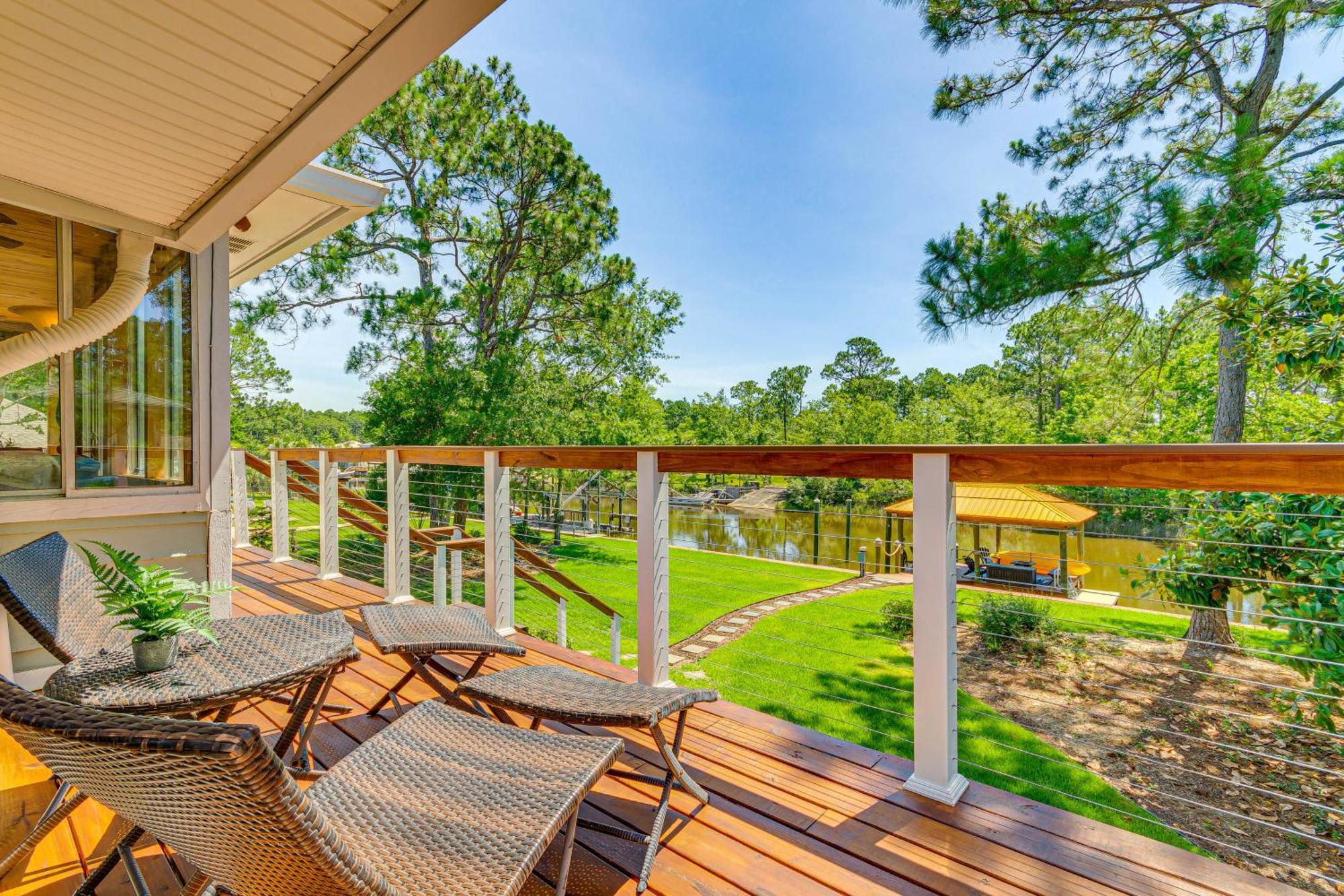 מילטון Waterfront Florida Vacation Rental With Boat Dock מראה חיצוני תמונה