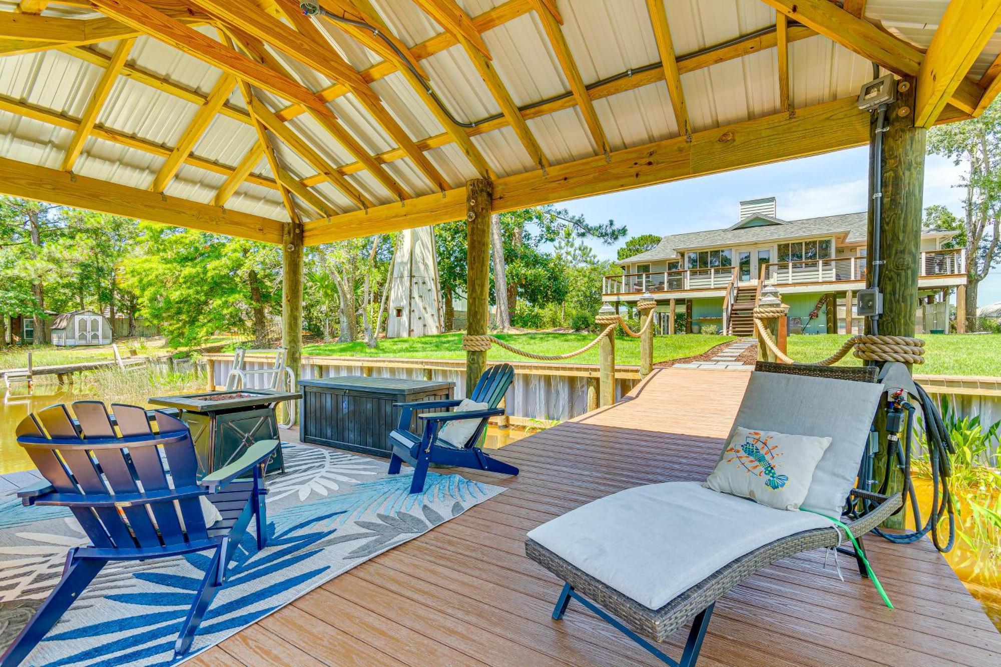 מילטון Waterfront Florida Vacation Rental With Boat Dock מראה חיצוני תמונה